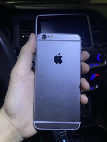 компью: IPhone 6, Колдонулган, 16 ГБ, Space Gray, 100 %