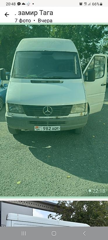 тент для велосипеда: Mercedes-Benz Спринтер: 1997 г., 2.3 л, Механика, Дизель, Фургон — 3