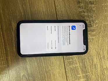 Apple iPhone: IPhone 11, Б/у, 128 ГБ, Черный, Чехол, 97 % — 15