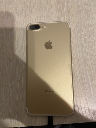 айфон 9 плюс: IPhone 7 Plus, Колдонулган, 256 ГБ, Алтын