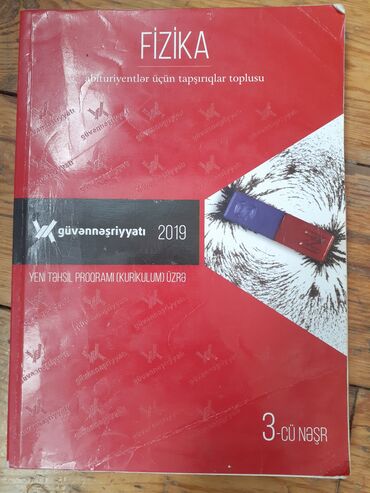 ZX: Güvən 2019 cu il abituriyentlər üçün fizika test toplusu . içi