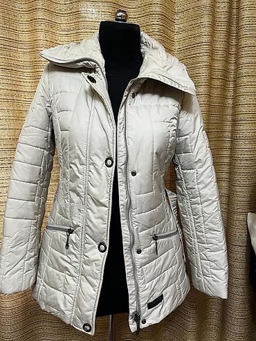 Демисезонные куртки: Женская демисезонная стеганая куртка-парка, темно-серая/графит. - — 7