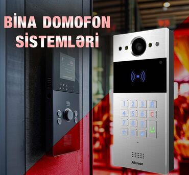 lalafo az məişət texnikası: Domofon sistemi geniş giriş-çıxışa nəzatət sisteminin (access control