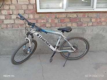 legend: Горный велосипед Legenda MTB, белый Основные характеристики: - Колеса — 2