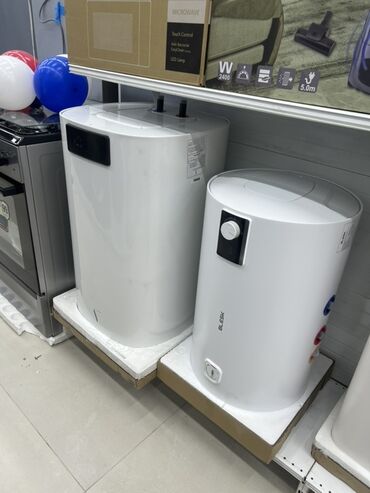 Накопительные водонагреватели: Накопительный водонагреватель Объем бака: 100 л, Электрический, Регулятор температуры, Эмалированная сталь, Новый — 4