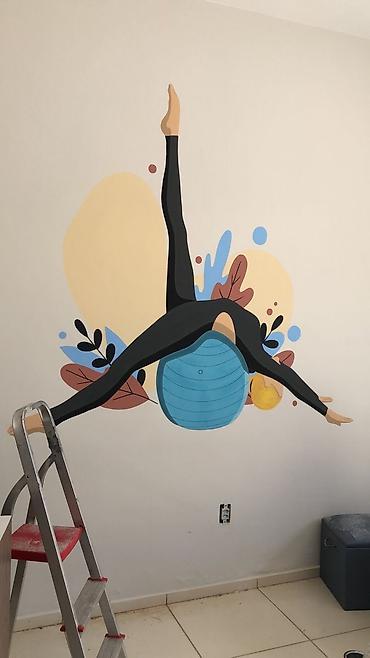 divar boyasi: Boş divarlarınızı sənətə çevirək 🎨✨ Hər zövqə uyğun, estetik və fərqli — 1