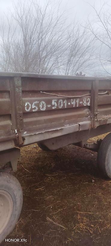 Lapetlər: Kənd təsərrüfatı üçün qoşqu (traktor üçün) - 2 oxlu, 4 təkərli — 4