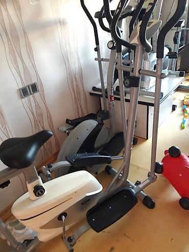 Qacis trenajoru velotrenajor veloxizek aparatlari vardir. Tam