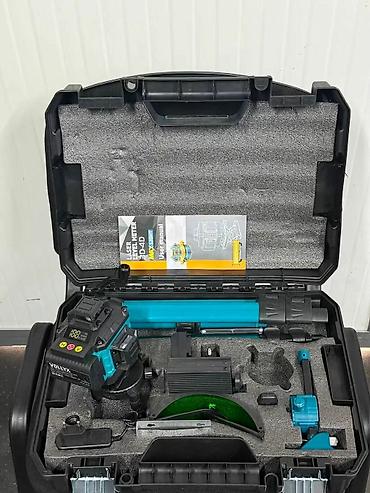 Measuring Tools & Instruments: Profesionalni 3D/4D Zeleni Laserski Nivelir sa stativom – komplet — 5