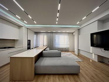 жк керемет резиденс: 3 комнаты, 108 м², 7 мкр Элитка, 12 этаж, Дизайнерский ремонт — 3