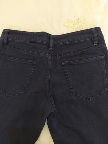 Джинсы: Джинсы, Прямые, Средняя талия, S — 6