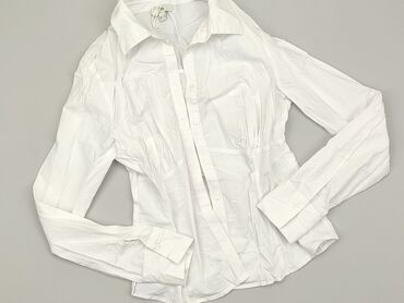 białe bluzki z frędzlami: Shirt, C&A, M (EU 38), condition - Very good