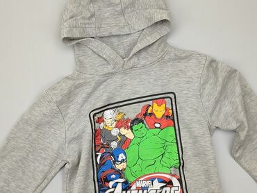 skarpety chłopięce 39: Bluza, Marvel, 8 lat, 122-128 cm, stan - Zadowalający