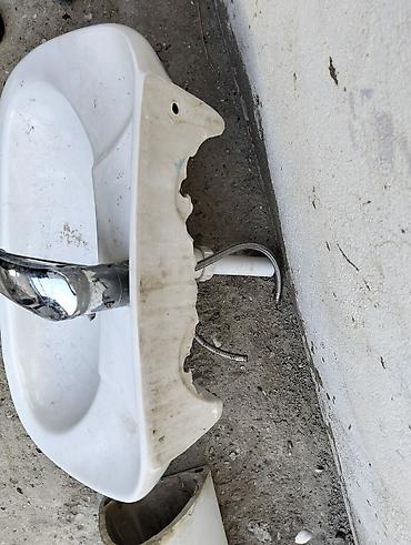 kub oyuncaq: Satılır: Seramik pədestal lavabo komplekti - Material: seramik - — 5
