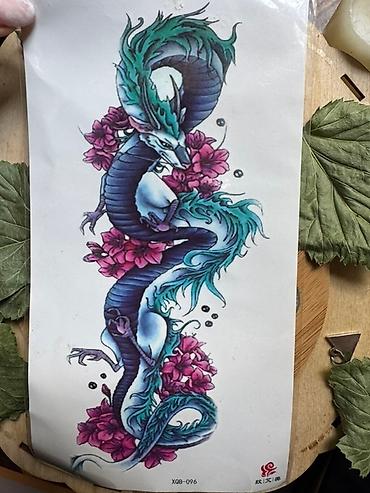 Тату, пирсинг: Временные татуировки — 22