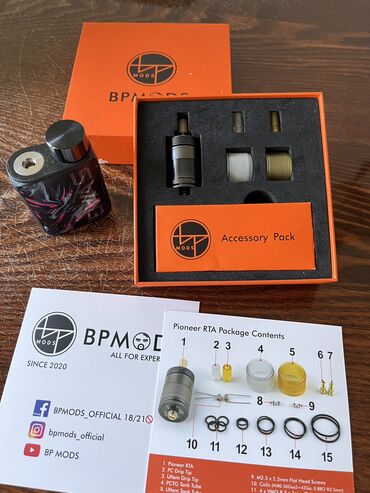 Уход за телом: BPMOD Pioneer MTL. В подарок бокс мод Swag