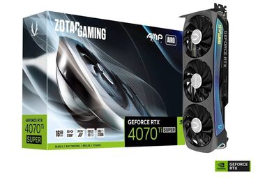 Материнские платы: Видеокарта ZOTAC GeForce RTX 4070 Ti, 16 ГБ, Новый