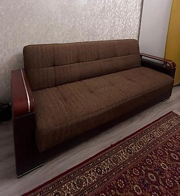 divan krislo: İşlənmiş, Divan, 2 kreslo, Bazalı, Açılan — 1