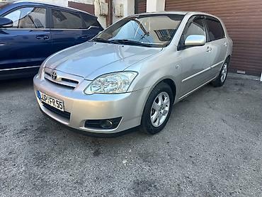 corolla fara: Toyota Corolla (E120) hatchback – gümüşü rəng Texniki və dizayn — 2