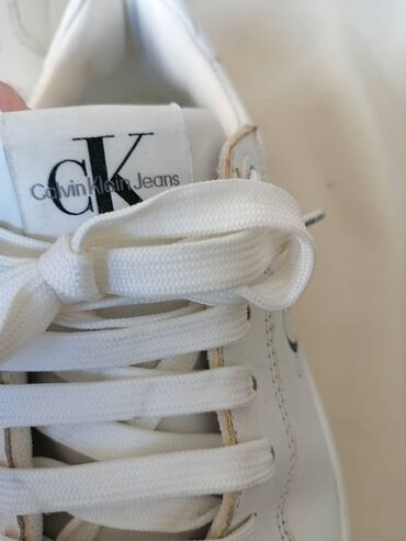 Women's Sneakers and athletic shoes: Calvin Klein, 38, bоја - Bela — 8