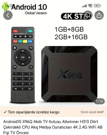 Smart TV bokslar: Yeni Smart TV boks TV box Android, Rayonlara çatdırılma