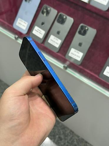 цена айфон: IPhone 12, Б/у, 64 ГБ, Синий, Защитное стекло, Чехол, Кабель, В рассрочку, 90 % — 4