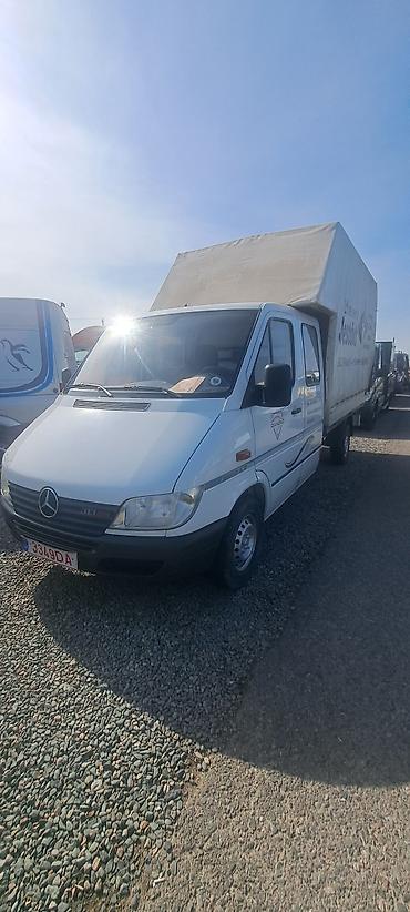 daf 2008: Mercedes-Benz Sprinter 313 CDI тентованный грузовик (двойная кабина) — 2