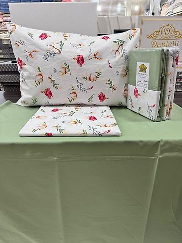 Pledlər: 100% pambıq yataq dəsti – müxtəlif dizaynlar Tərkib: - 100% Cotton — 27