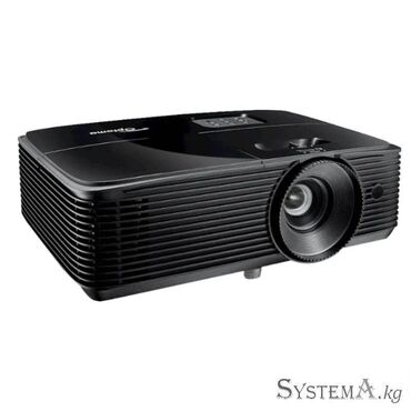 проектор для домашнего кинотеатра: OPTOMA S334E DLP,SVGA 800 x 600 (1920 x 1200 max),3800 ANSI lm,2 VGA