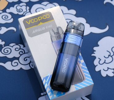 Qəlyan, vayp və aksesuarları: VOOPOO ARGUS E40 pod sistemi,👉Bağli Salafan Qutuda +30ml.salt,və ya — 7