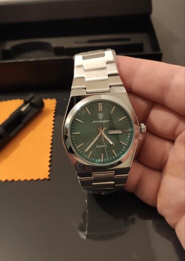 Qol saatları: Yeni, Qol saatı, rəng - Gümüşü — 4