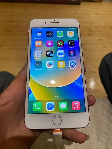 силиконовая накладка на клавиатуру macbook: IPhone 8 Plus, Золотой, Отпечаток пальца — 2
