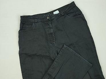 jeansy marks: Material trousers for women, size L — 1
