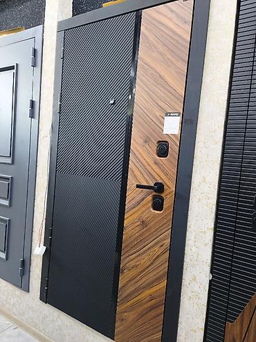 Müasir dizaynlı giriş qapısı - Material: qalın metal konstruksiya, ön lalafo.az -da Müasir dizaynlı giriş qapısı - Material: qalın metal konstruksiya, ön