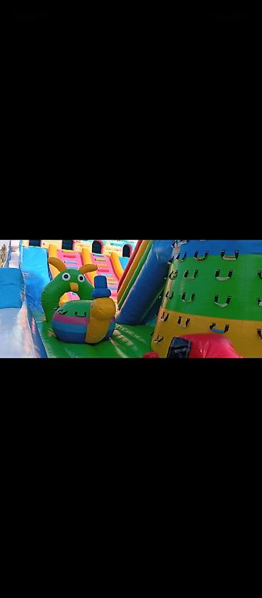 Балдар дүйнөсү: Надувной детский игровой комплекс «Дино-парк» - Яркий тематический — 1
