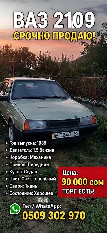arizzo 8: ВАЗ (ЛАДА) 2109: 1989 г., 1.5 л, Механика, Бензин, Седан — 1
