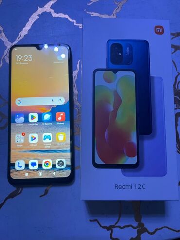 быушные телефоны: Xiaomi, 12S, Новый, 64 ГБ, цвет - Синий, 2 SIM