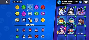dvd oyun: Brawl Stars hesabı – tam kolleksiya, yüksək trophy və nadir — 8