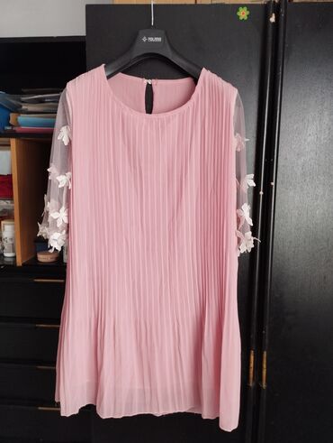 48 размер: Вечернее платье, Средняя модель, С рукавами, M (EU 38)