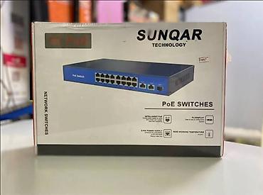 каммутатор: 16 канальный POE SWITCHES “Sunqar” Модель : FF-Q1621A #Переключатель — 3