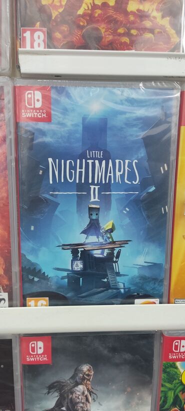 nintendo swich: Nintendo switch üçün little nightmares 2 oyun diski. Tam original