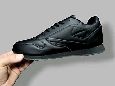 obuća gepard: Reebok Classic Leather – crne patike - Model: Reebok Classic Leather — 3