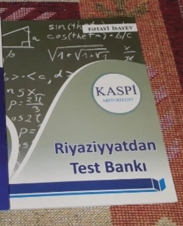 kaspi dinleme v Azərbaycan | KITABLAR, JURNALLAR, CD, DVD: Kaspi olan Riyaziyyat test bankı satılır