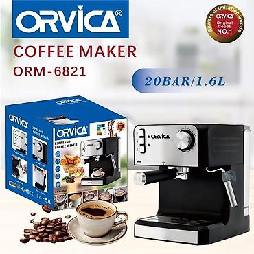 orvica кофемашина: Кофеварка ORVICA ORM-6821 — рожковая эспрессо-машина для дома — 1