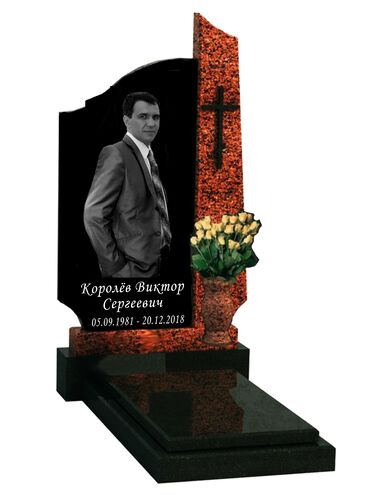 Ритуальные услуги: Изготовление памятников, Изготовление оградок, Изготовление крестов | Гранит, Металл, Мрамор | Оформление, Установка — 17