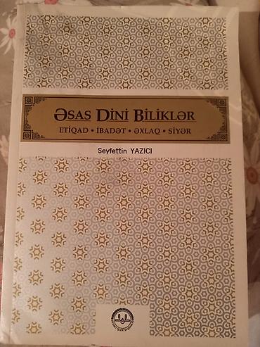 Kitab: “Əsas Dini Bilgilər” Müəllif: Seyfettin Yazıcı Nəşriyyat/loqo