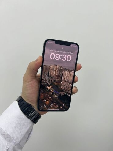 Apple iPhone: IPhone 12 Pro Max, 256 GB, Matte Space Gray, Zəmanət, Face ID, Sənədlərlə