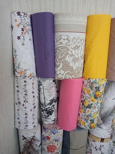 parça bez: Yataq dəsti və ev tekstili üçün parça rulonları - Material: pambıq — 2