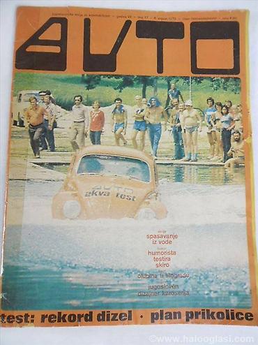 izjava da nije koriscen pdv primer: Casopisi Auto,96 kom. cena za komplet. Spisak:1970 br.4,1972 — 1