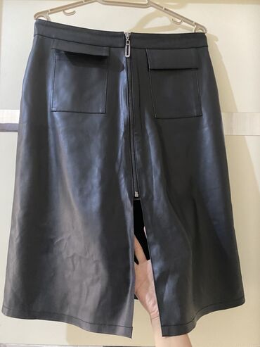 Ətəklər: Midi Ətək, Dəri, L, XL — 4